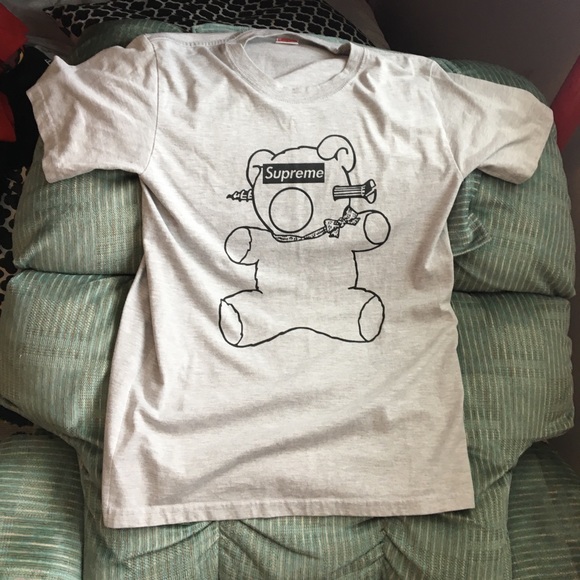 Authentic supreme t shirt sz large - Picture 2 of 3